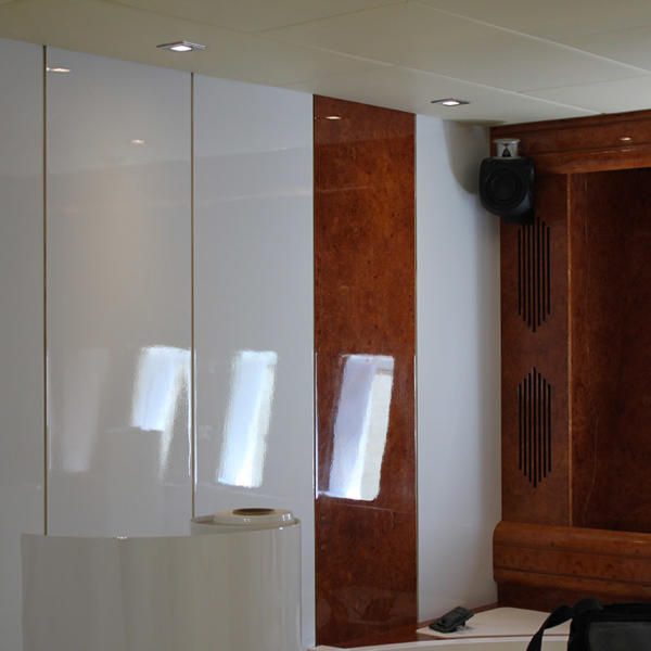pellicole da interni per barche mangusta 108 luxury wrap roma 01 - Luxury Wrap