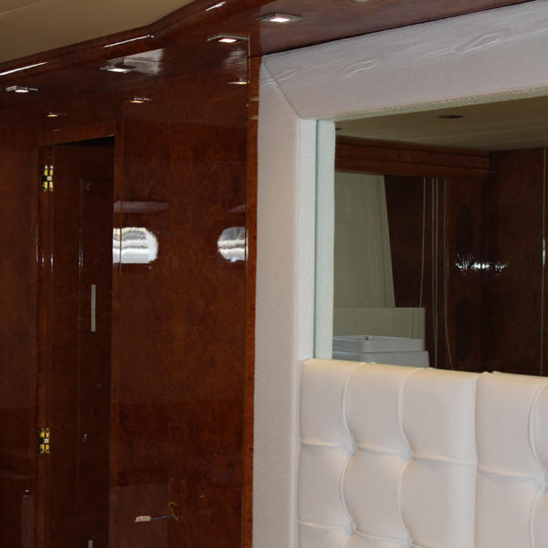 pellicole da interni per barche mangusta 108 luxury wrap roma 07 - Luxury Wrap