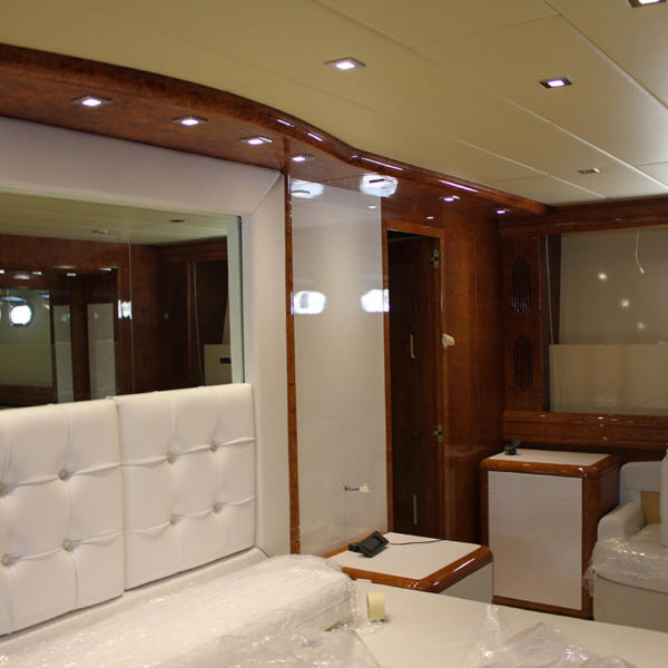 pellicole da interni per barche mangusta 108 luxury wrap roma 09 - Luxury Wrap