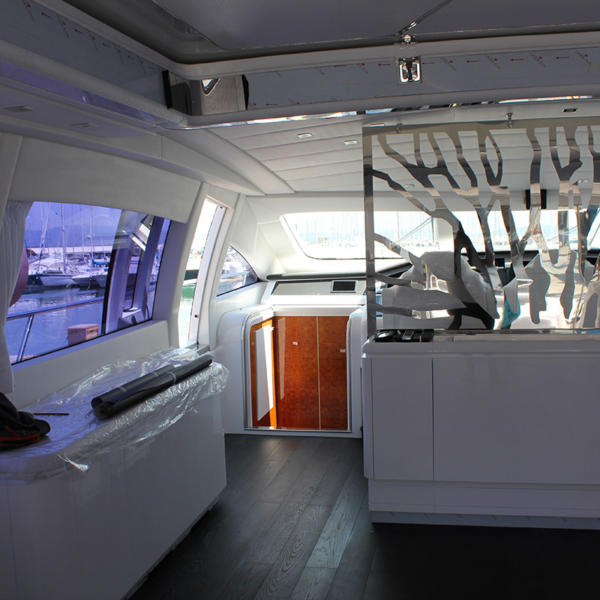 pellicole da interni per barche mangusta 108 luxury wrap roma 11 - Luxury Wrap